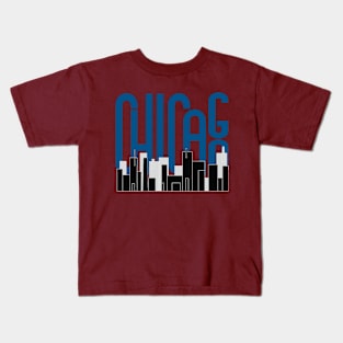 chicago logo Kids T-Shirt